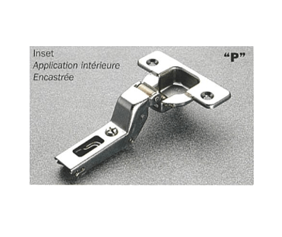 Salice - 110° Knock-in Inset Free Swinging/Springless Hinge