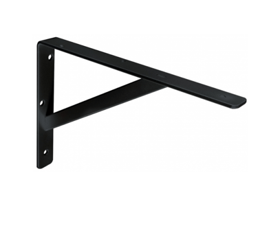 12" (300mm) Black Super-Duty Ultimate L-Bracket