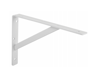 12" (300mm) White Super-Duty Ultimate L-Bracket