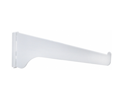 12" White Bracket (Shelf Width)