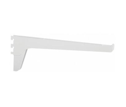 12" White Extra-Duty Bracket (Shelf Width)