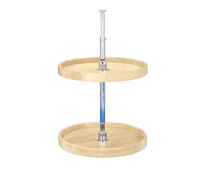 Rev-A-Shelf - 20" Maple Full Circle Wood Classic 2 Shelf (w/Hardware)