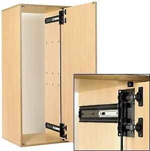 KV - 4 x 4 Pocket Door Slides (16'')