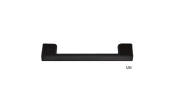 408 Series Handle 128mm Matte Black