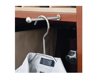 Rev-A-Shelf - 7" Satin Nickel Valet Rod Insert