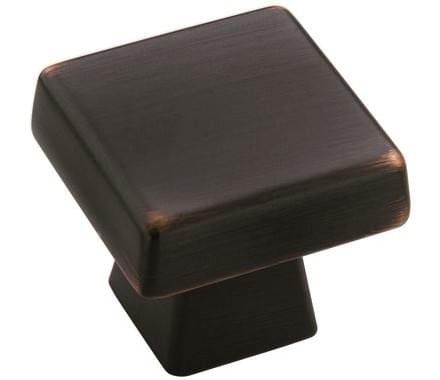 Blackrock - Knob 1-3/16" SQ Knob Oil-Rubbed Bronze