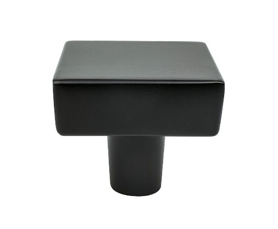 Brookridge Knob Square Matte Black