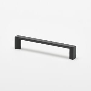 Haliburton - 128mm CC Thin Square Pull, Matte Black