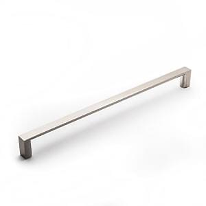 Haliburton - 256mm CC Thin Square Pull Brushed Nickel