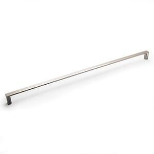 Haliburton - 448mm CC Thin Square Pull Brushed Nickel