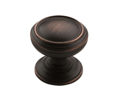 Revitalize - Knob 1-1/4" Dia Knob Oil-Rubbed Bronze