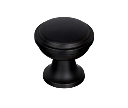 Westerly - Knob 1-3/16" Dia Knob Black Bronze